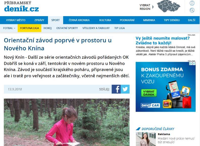 sportovní akci, která se