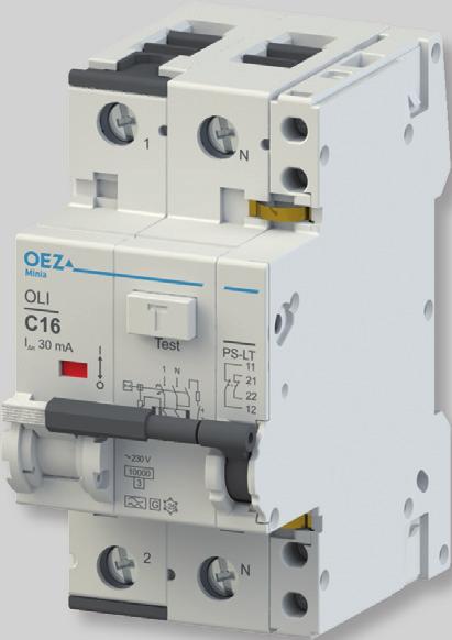 nadproudovou ochranou: OLI, OLE vypínačům: MSO, MSN, AVN-DC.