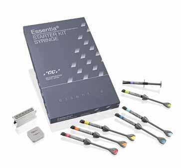 Endo Bonding & DokonËení & leštêní Sejmutí otisku & vytvoõení modelu Modelování Pryskyõice / Vosk Lisování Lab skenování & CAD CAM konstrukce OrdinaËní CAM Intraorální skenování GC Essentia: Svêtlem