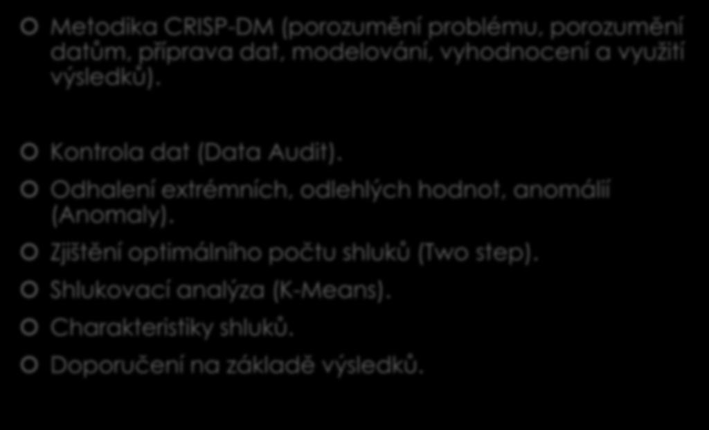 Odhalení extrémních, odlehlých hodnot, anomálií (Anomaly).