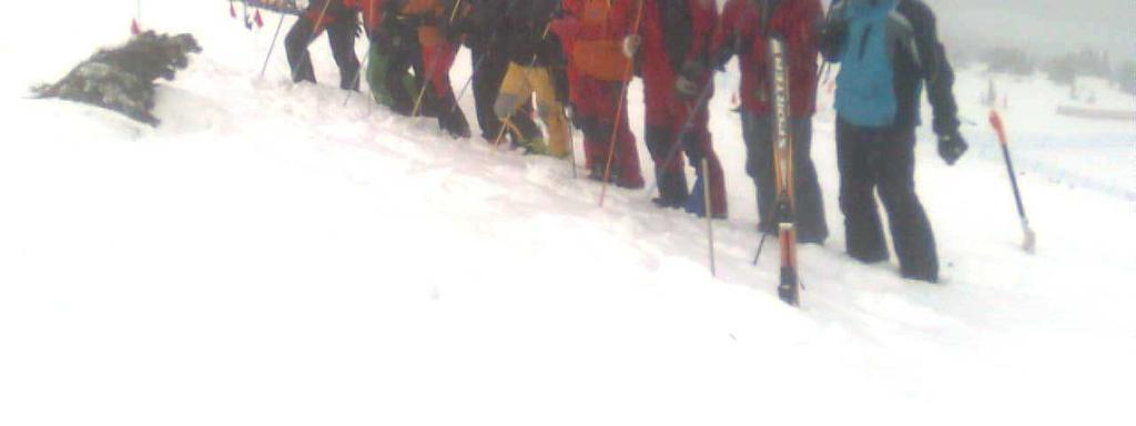 během jednoho dne, jezdili jsme na různé výlety, se členy HZS jsme jeli na závod ve skialpinismu, zajišťovali jsme zdravotnický dozor na závodech v obřím slalomu, viděli jsme odstřel laviny a