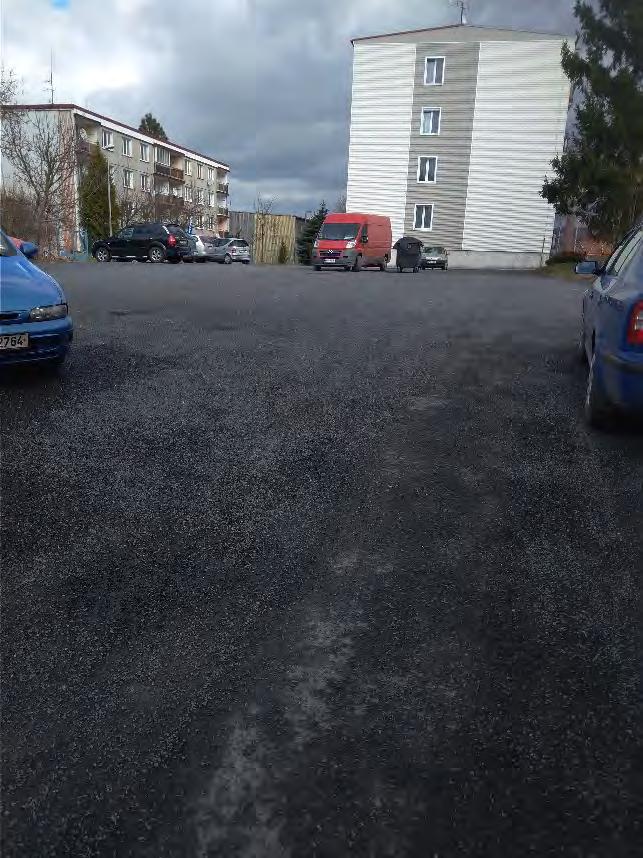 Oprava parkoviště čp.