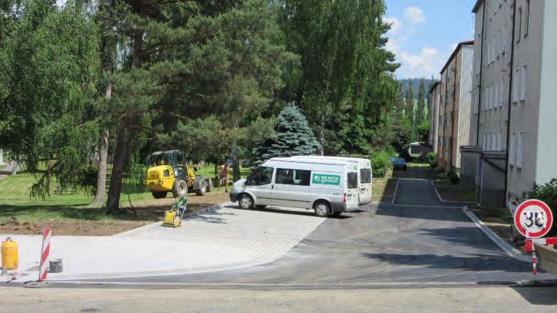Nýrsko parkoviště u čp.
