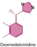 Dexmedetomidin Derivát imidazolu stejně jako etomidát Kontinuální