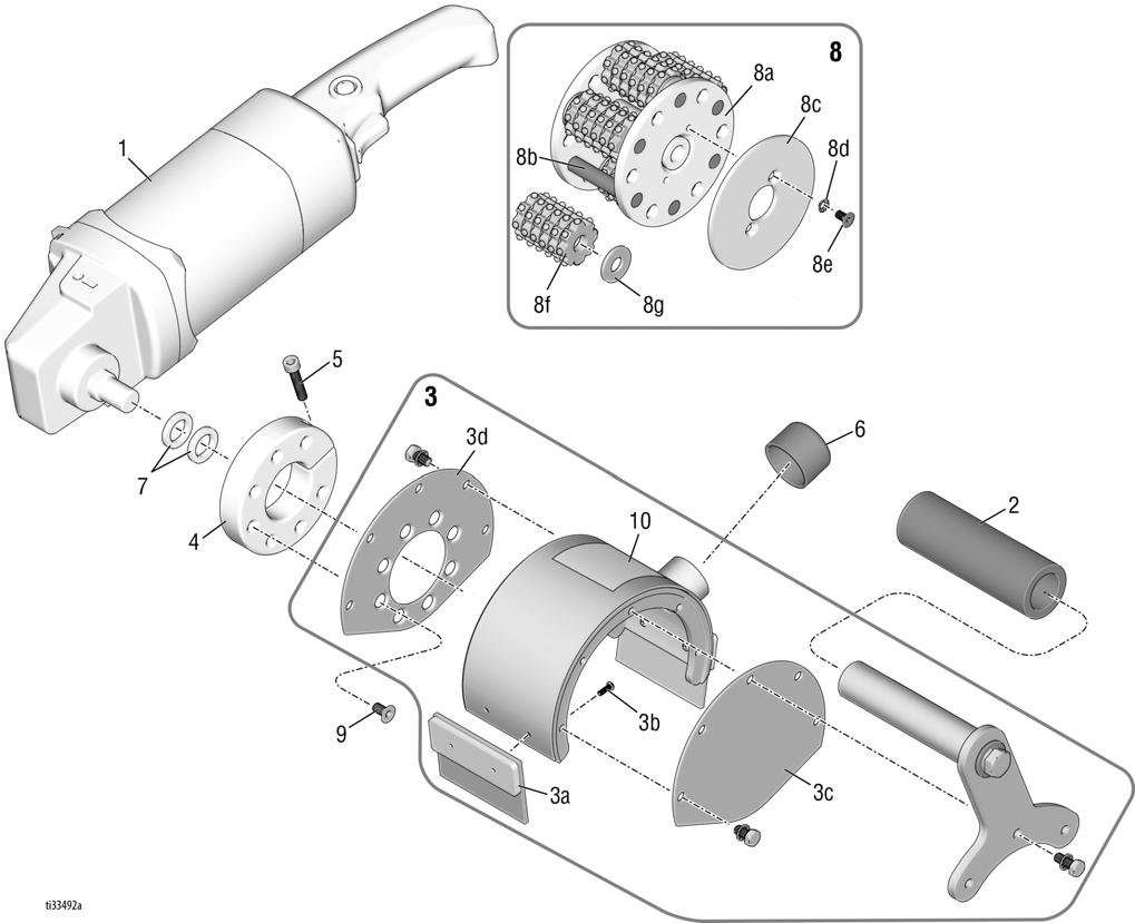 Součásti GrindLazer Standard DC21 E Ref.