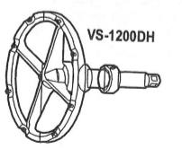 Násypka (VS-888D) P-1002 násypka skříně P-1012 čep horní P-1013 čep dolní P-1014 trn 3.