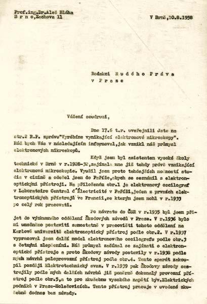 1986, elektrotechnik a vysokoškolský profesor Střípky z dějin vědy a techniky v Československu Zdroj: Archiv VUT v Brně, fond