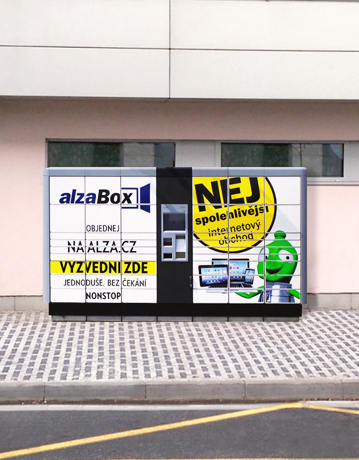 Budova BETA ALZA Box nově v BB Centru V předvánočním období Vás snad všechny potěší zpráva, že v ulici Za Brumlovkou (za Budovou BETA) je nově umístěn ALZA Box, do kterého můžete objednávat dárky pro