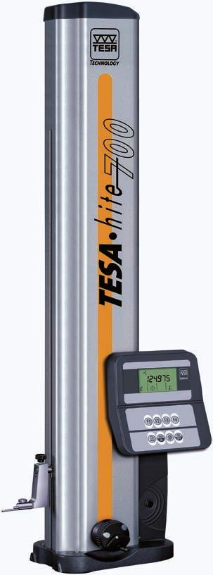 TESA-HITE VÝŠKOMĚR Výškoměr se snadným ovládáním, navržený pro rychlé a spolehlivé 1D a 2D měření Maximální možná odchylka (µm)*