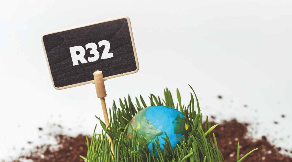 Nové chladivo R32 klimatizace šetrná k životnímu prostředí V souladu s vizí společnos o značce šetrné k životnímu prostředí byla nabídka KISI rozšířena tak, aby zahrnovala zařízení s novým