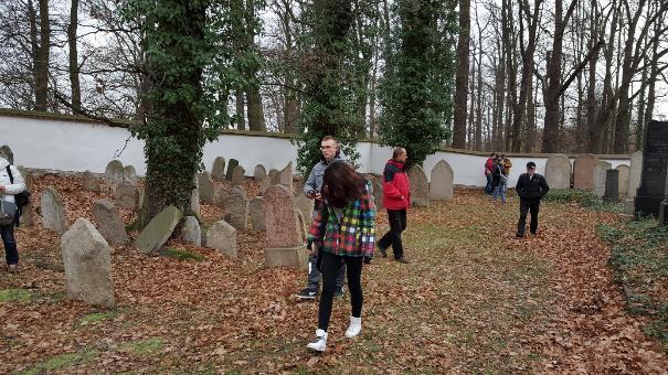 Židovské hřbitovy v Českých Budějovicích a Hluboké nad Vltavou Jednou z prvních aktivit v projektu byla exkurze na židovské hřbitovy v Českých Budějovicích a v Hluboké nad Vltavou.