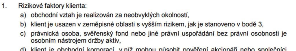 Rizikové faktory
