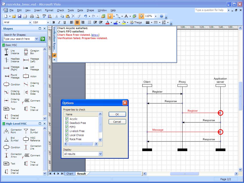 Modelování a verifikace sít ových protokolů II Sequence Chart Studio (SCStudio) http://scstudio.sourceforge.