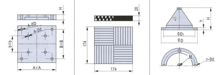 Model pumpy Link plate dimension Vibratíon isolator dimension Model A B b d D H Model M D D 1 H h n-ød 0DL 1# 0 00 00 1 10 JG- 1 10 10-8. 0DL # 0 00 0 1 10 JG- 1 10 10-8. DL # 700 0 70 17.