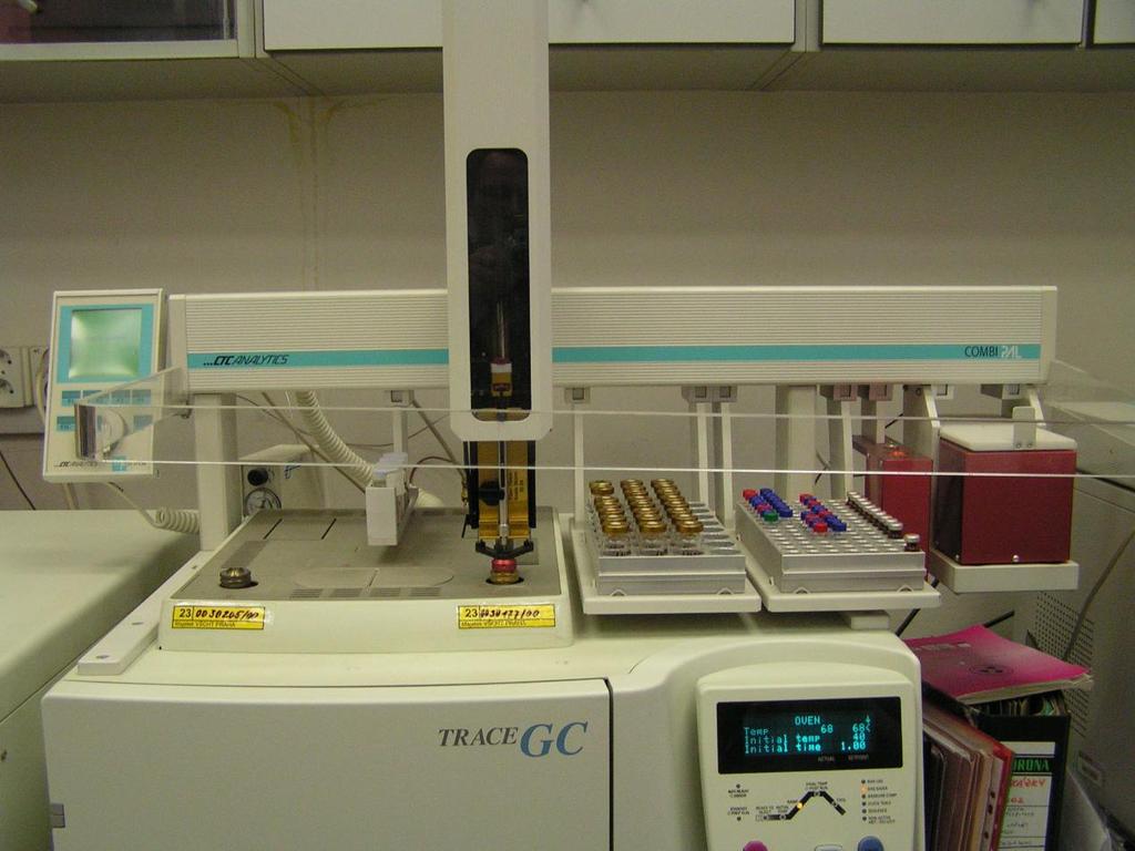 Realizace automatické sorpce, desorpce a GC analýzy SORPCE -
