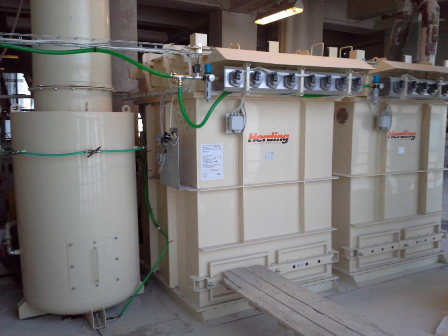 Odsávání hydratizační linky Typ za ízení GBA HSL C 1500 32/18 dvě sk íne 16 / 18 Materiál barva