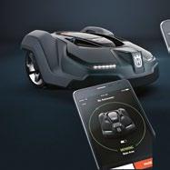 Inteligentní technologie automaticky přizpůsobí každodenní čas sečení podle i růstu trávy.