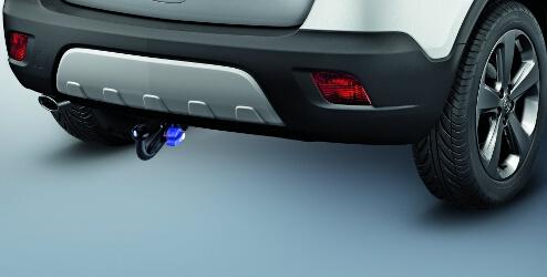 tažení karavanu nebo přívěsu. Pevný hák je vyroben z vysoce kvalitní oceli a splňuje nejvyšší Opel standardy kvality a bezpečnosti.