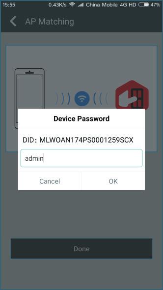Zadejte heslo pro Wi-Fi a klikněte na tlačítko «Další». 8.