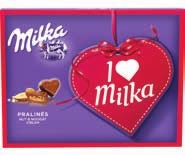 50021700 Milka Tender Nut 37 g 21 ks / balení 50364100 Milka Crunchy