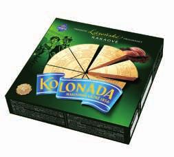 50017700 Kolonáda Lázeňské trojhránky kakaové 260 g 50262900 Kolonáda Lázeňské