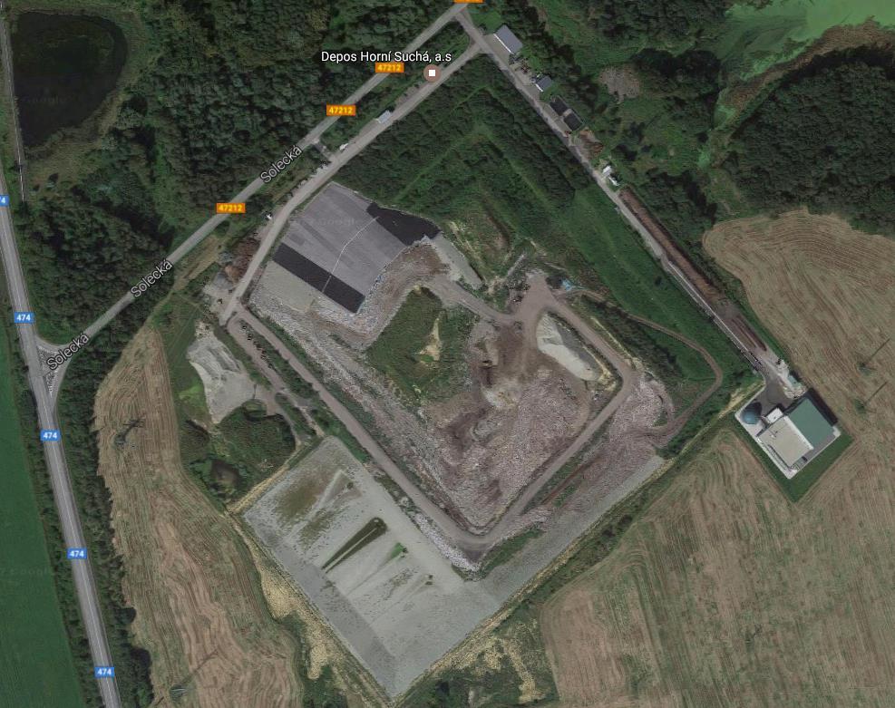 Tabulka 8 - Specifikace skládky S-OO Depos Horní Suchá Identifikační kód Provozovatel Platnost CZT00838 Depos Horní Suchá, a.s. - skládka S-OO Solecká Neomezeno Detail zařízení IČZ CZT00838 Typ zařízení Stacionární zařízení Typ povolení 14 ods.