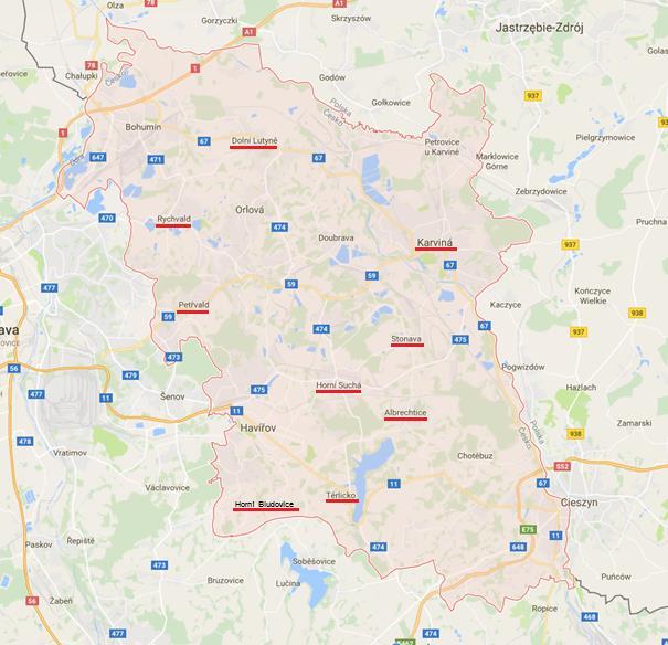 V rámci řešeného území nejsou lokalizovány žádné zásadní geografické či morfologické překážky, kterým by bylo nutné přizpůsobit logistiku.