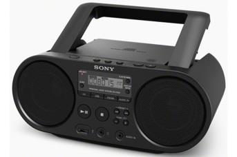 Poslouží vám k tomu stereofonní linkový vstup. Napájení je řešeno pomocí elektrické zásuvky nebo šesti baterií typu C.