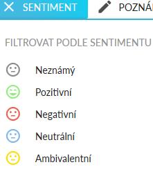 Odkaz na vyhledávací nápovědu je skryt pod bílým otazníkem.