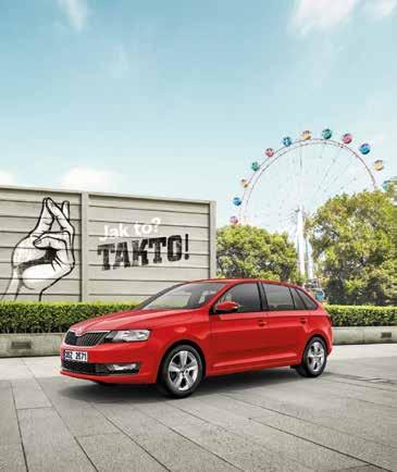 Navštivte nás a vyberte si ten nejlepší vůz ŠKODA. ŠKODA RAPID SPACEBACK OPERATIVNÍ LEASING BEZ STAROSTÍ www.skodabezstarosti.