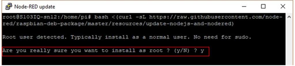 Instalace Node-RED Po dokončení všech předchozích kroků lze přejít k instalaci samotného systému Node-RED.