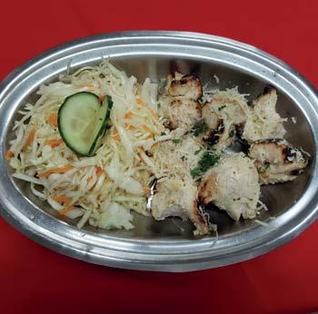 gewürtzt) 23) GURKGALI MALAI TIKKA 165 Kč 150 g Jemně kořeněné