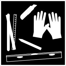 Zkrácení Aby zkrátit panel/obklad je nutno naříznout nožem (od vrchní strany), následně odnout a ulomit přebytečný kousek. Střepy odstranit hákovým nožem a uříznout pera podél vnějších okrajů podlahy.