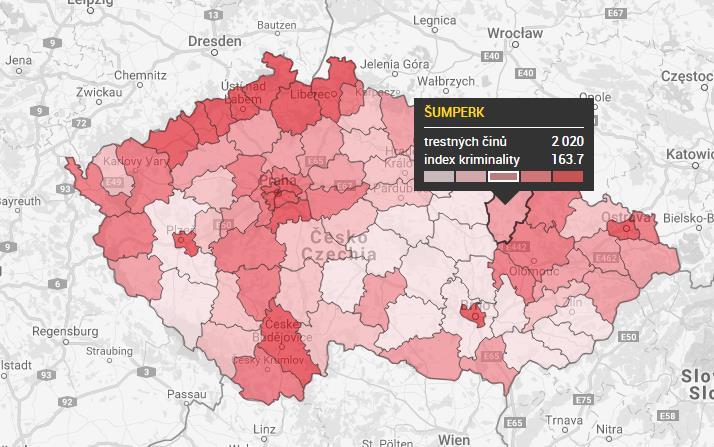 Mezi zásadní kriminogenní faktory se v minulých letech řadila nezaměstnanost, jedna z největších v ČR.