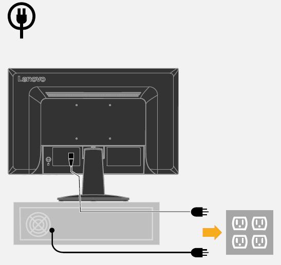 Další informace viz následující odkazy: www.lenovo.com/support/monitoraccessories 4.