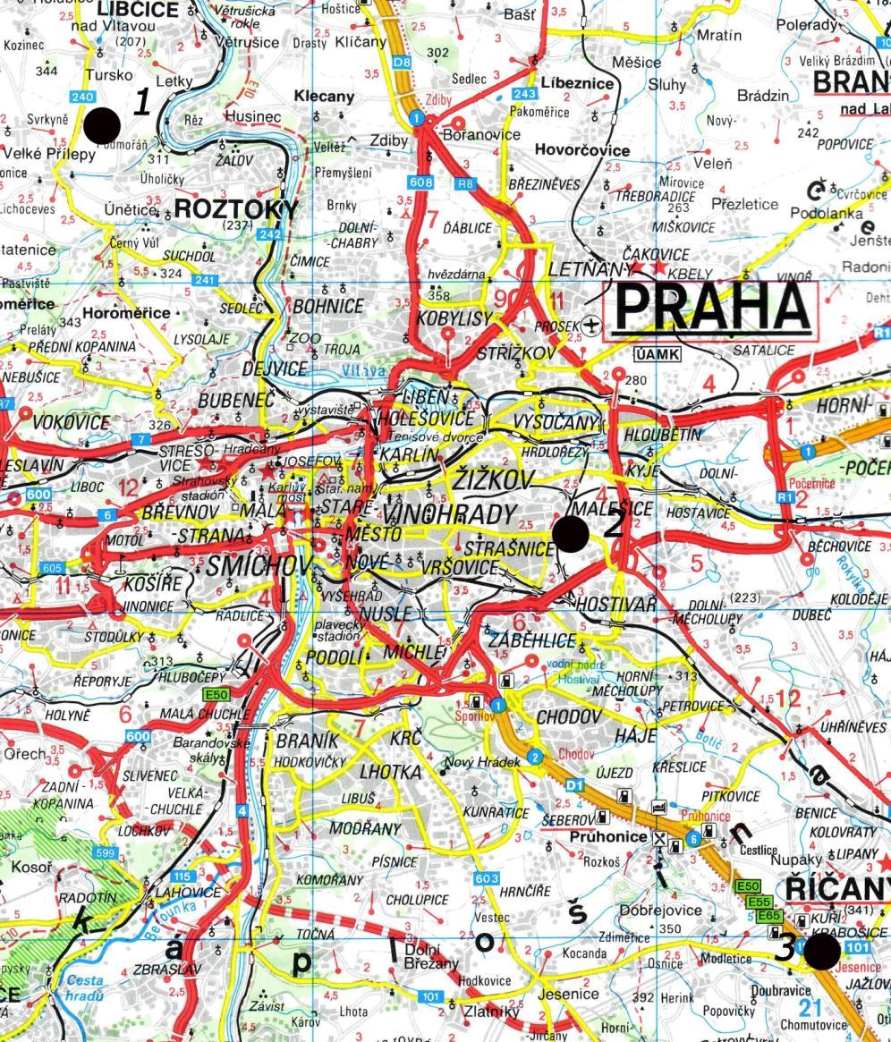 Mapa rozmísění komposáren firmy JENA 1 Komposárna Úholičky 2 Komposárna Malešice 3 Komposárna Modleice NAŠE OSTATNÍ ODDĚLENÍ: Projekční kancelář Koselní 1503, 170 00 Praha 7 el.