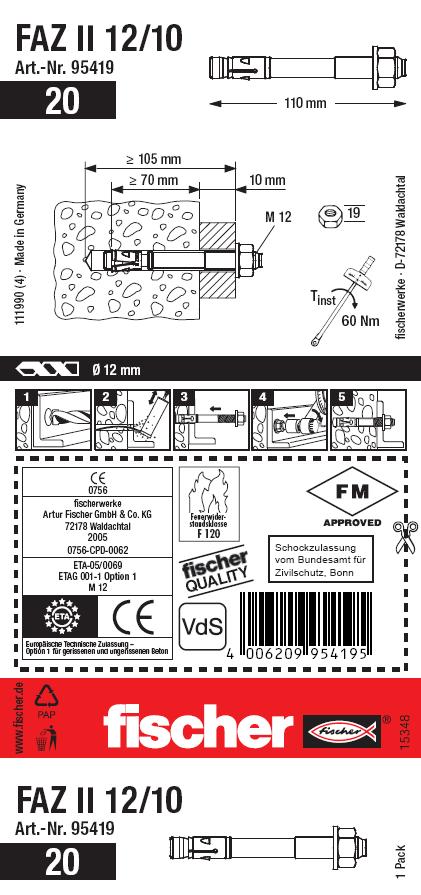 6 MONTAGEANLEITUNG FAZ II 12/10 A4 Art.-Nr.