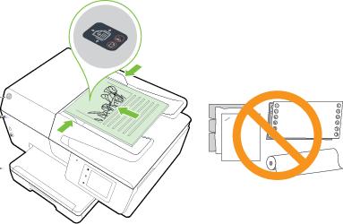 2. Vodítka šířky papíru posouvejte ke středu, dokud se nezarazí o levou a pravou hranu papíru. Připojení jednotky USB flash Jednotku USB flash lze připojit k portu na přední straně tiskárny.