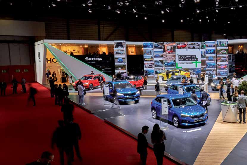 MATRIX INFO autocentrum Autocentrum MATRIX nechybělo na sl Na břehu Ženevského jezera se v první půlce března opět sešla automobilová smetánka z celého světa.