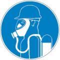 High vapour/gas concentration: self-contained respirator. Materiály na ochranný oděv : nitril. Další informace : Doba průniku: >30'. Hustota materiálu rukavic >0.15.