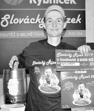 Mezi sedmi statečnými účastníky soutěže Slovácký řízek 2019 se objevila i historicky první žena Šárka Červenková.