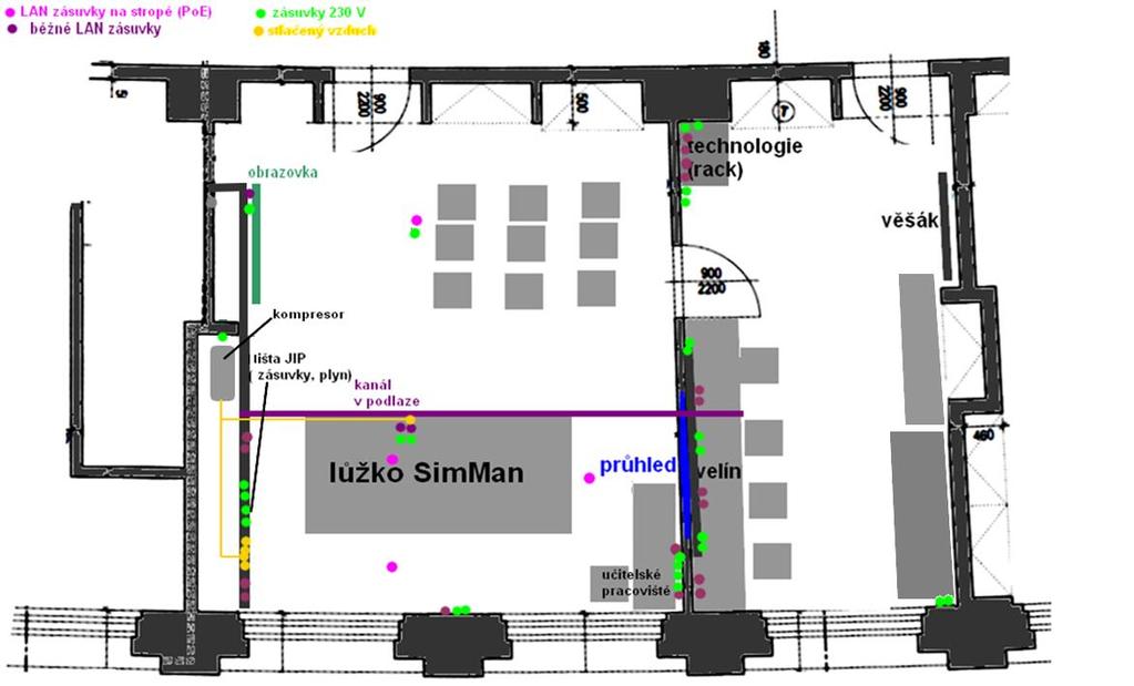pracovní dobu (v případě nutnosti i v odpoledních hodinách). Příprava některých simulátorů před vlastní výukou vyžaduje vždy několik desítek minut až hodinu.