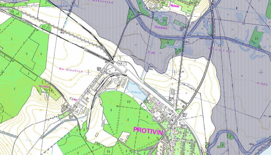 Q100 ČS PHM Blanice Fauna a flóra Místo stavby je antropogenně ovlivněno, jedná se o oplocený areál investora. V místě stavby se tedy nedá předpokládat významný výskyt fauny nebo flóry.