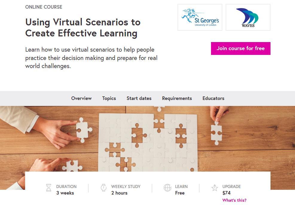 Face-to-face course series
