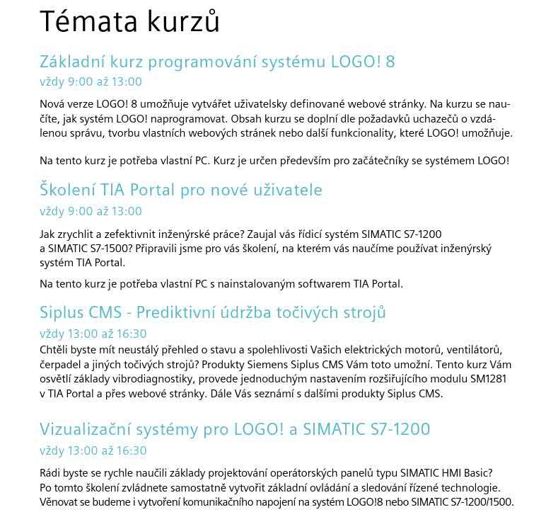 Školení základy programování
