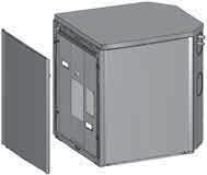 Ouverture de l'unité Pour faciliter l'accès à la vanne de purge d'air, la vanne de coupure thermique, la vanne à voies, les thermistances, la gaine de câblage sur place,.