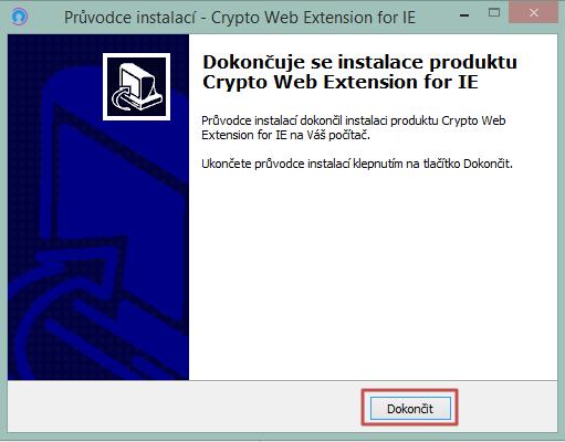 Instalace komponenty Crypto Native App: 4. V Internet Explorer 11 zobrazit okno s odkazem https://download.tescosw.