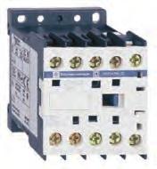 Stykače Tesys řada K 0,06 až 5,5 kw Připojení Šroubové svorky Jmenovitý pracovní proud Ie max AC-3 (Ue 440 V) 6 A 9 A 12 A Ie AC-1 (θ 40 C) 20 A 20 A 20 A Jmenovitý pracovní výkon 220/240 V 1,5 kw