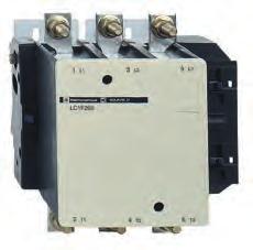 Stykače Tesys řada F 90 až 450 kw 3pólové stykače a reverzační sestavy Jmenovitý pracovní proud Ie max AC-3 (Ue 440 V) 185 A 225 A 265 A 330 A Ie AC-1 (θ 40 C) 275 A 315 A 350 A 400 A Jmenovité