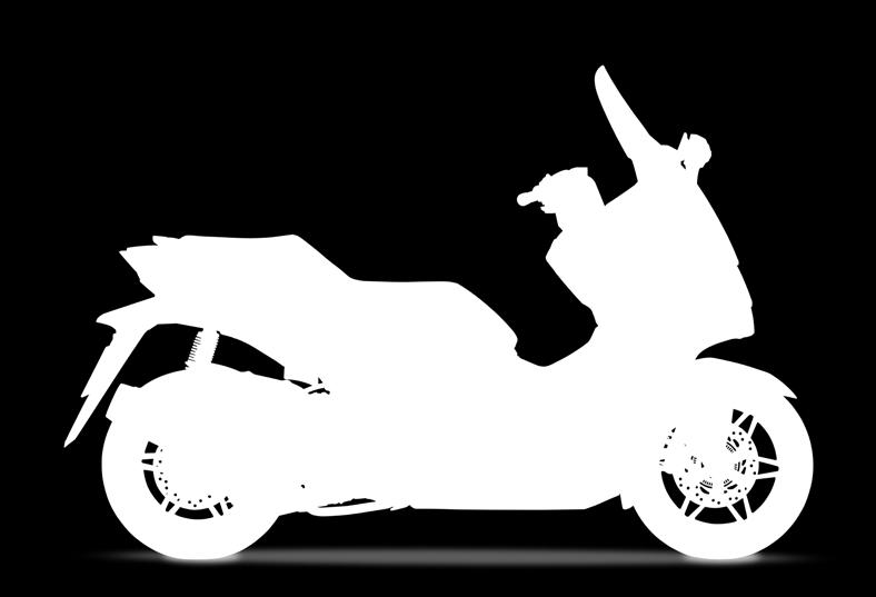 Kapalinou chlazený čtyřventilový motor se vyznačuje silným výkonem, který vás protáhne městským provozem pouhým otočením plynu.